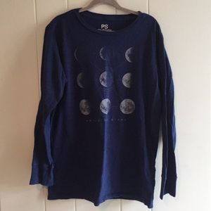 Boy’s moon phases bedtime shirt 12